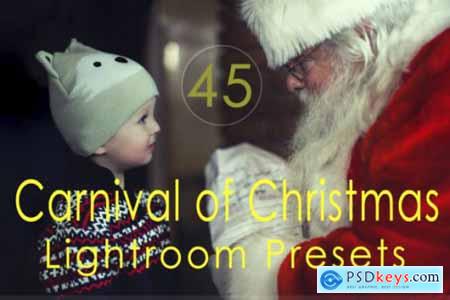 45 Carnival of Christmas Lightroom
