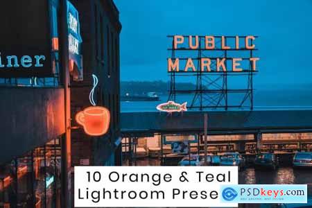 10 Orange & Teal Lightroom Presets