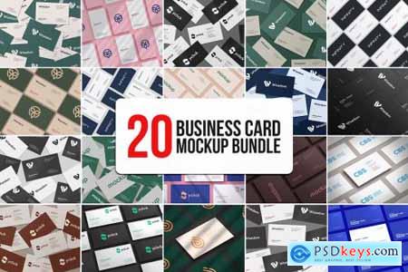 Minimal Business Card Mockup Vol. 02 7102239