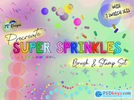 Procreate Sprinkle Brush and Stamp Kit