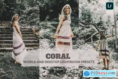 Coral Lightroom Presets Dekstop and Mobile