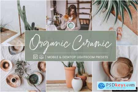 Organic Ceramic Green Lightroom Presets