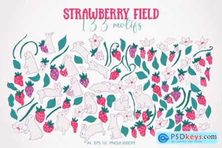 Strawberry field collection 7083412