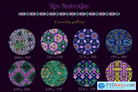 Neo Arabesque - Patterns and Borders 7049788