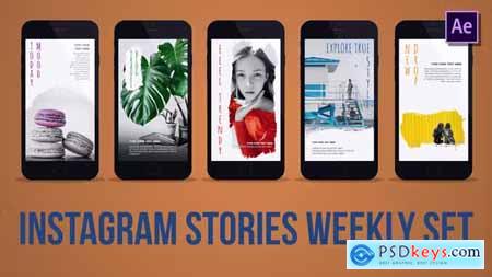 Instagram Stories Weekly Set 37326721