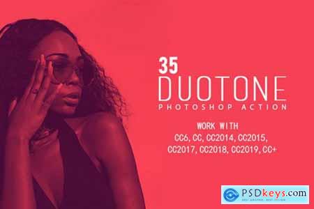 217+Duotone Photoshop Actions 6710495