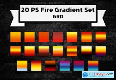Adobe Photoshop fire gradient pack 7168208