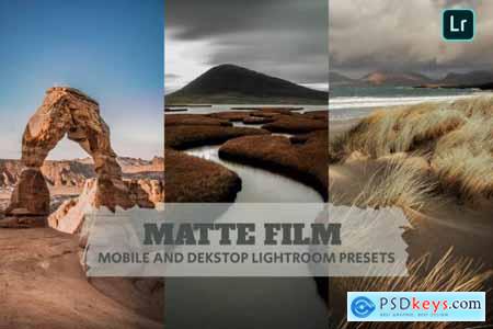 Matte Film Lightroom Presets Dekstop and Mobile
