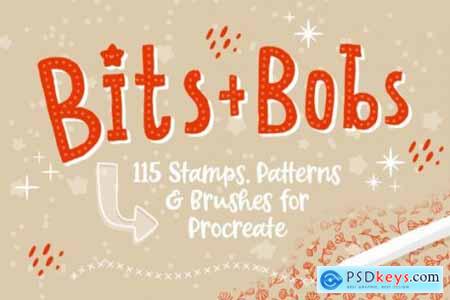 Bits + Bobs - Procreate Deco Brushes 5718982