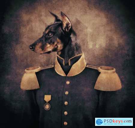 Dog General Photoshop Action 7165557