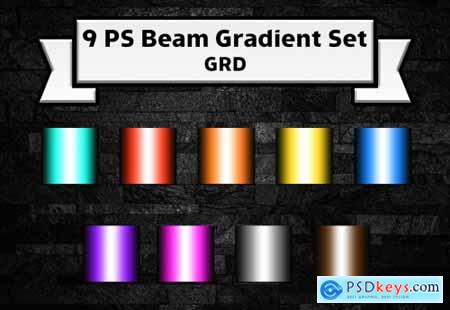 Adobe Photoshop Beam gradient bundle 7168249