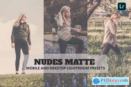 Nudes Matte Lightroom Presets Dekstop and Mobile