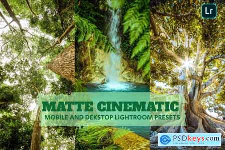 Matte Cinematic Lightroom Presets Dekstop Mobile