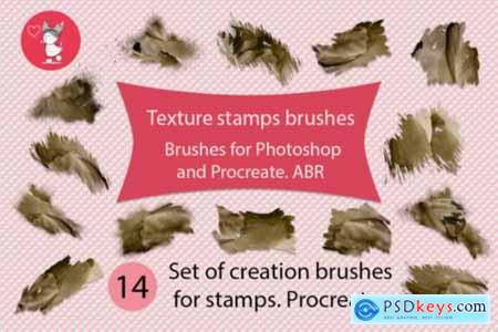 Set of Creation Brushes for Stamps