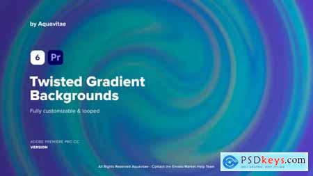 Twisted Gradient Backgrounds l MOGRT for Premiere Pro 37226283