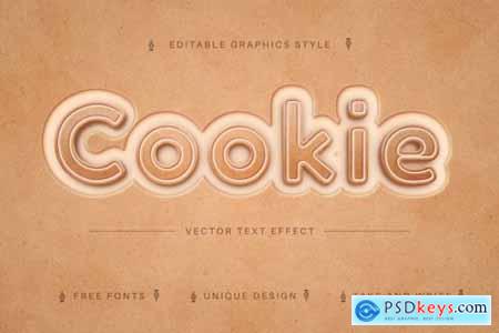 Biscuit - Edit Text Effect, Editable 7169321