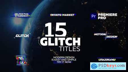Glitch Titles MOGRT 37355329