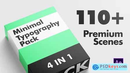 Minimal Typography Pack 37400161