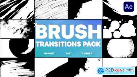 Brush Transitions - After Effects 37459079