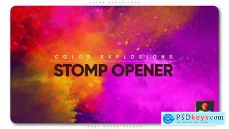 Color Explosions Stomp Opener 37397939