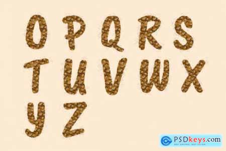 Leopard Alphabet Cliparts, Letters