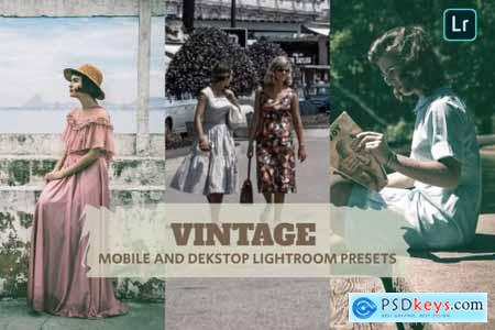 Vintage Lightroom Presets Dekstop and Mobile