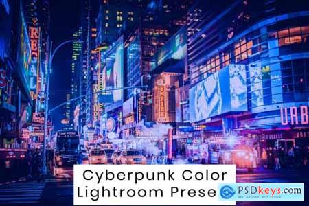 10 Cyberpunk Color Lightroom Presets