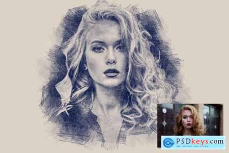 Pencil Sketch Photoshop Action