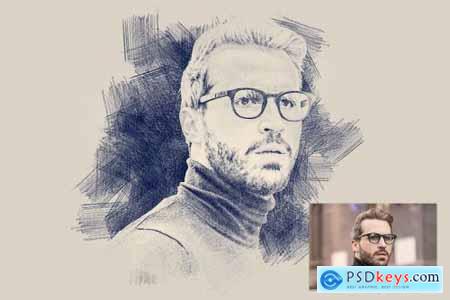 Pencil Sketch Photoshop Action » Free Download Photoshop Vector Stock