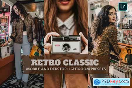 Retro Classic Lightroom Presets Dekstop and Mobile