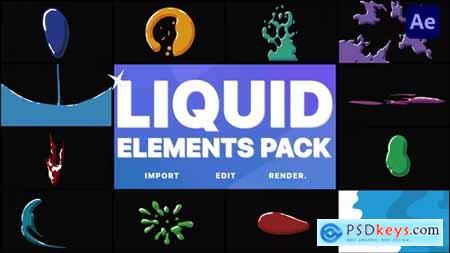 Liquid Elements - After Effects 37498543