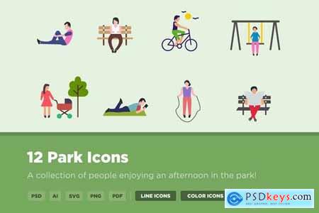 12 Park Icons