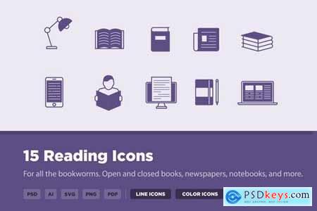 15 Reading Icons