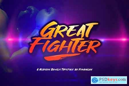 Great Fighter Font 3988217