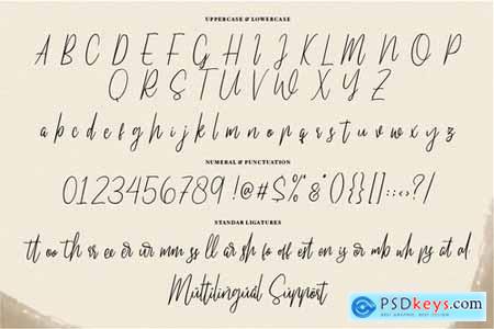 Coquettish Handwritten Script Font