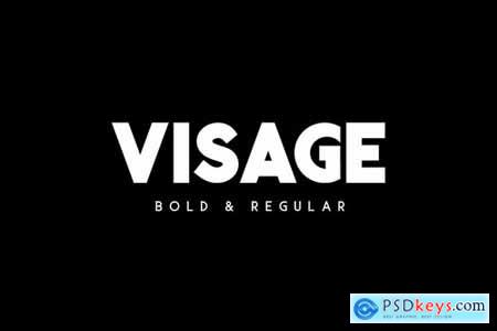 Visage Bold & Regular Font