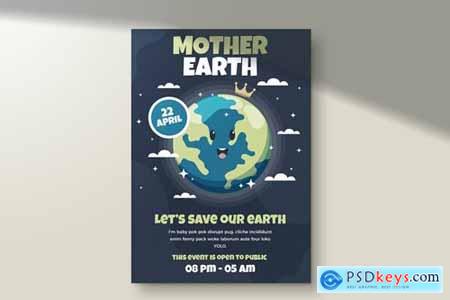 Earth Day Flyer Template Ver. 2