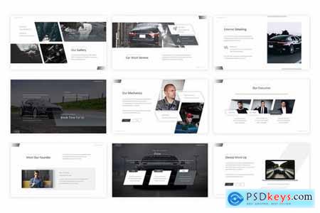 Autogarage - Powerpoint Google Slides and Keynote Templates