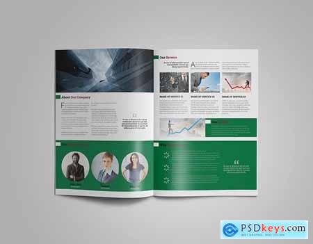 Corporate Business Bi-Fold Brochure