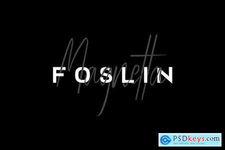 FOSLIN & MAGNETTA - Luxury Font Duo 3985357