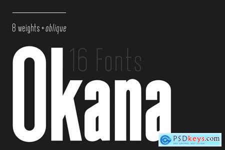 Okana - Sans Serif Font