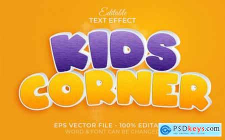 Collections of Text Effect Kids Style