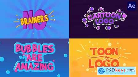 Cartoon Logo Text animations [After Effects] 37568888
