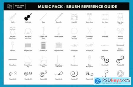 Music Pack for Procreate