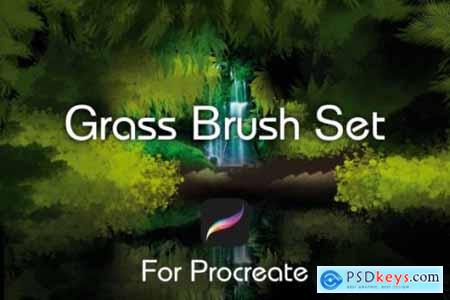 Grass Procreate Brushes