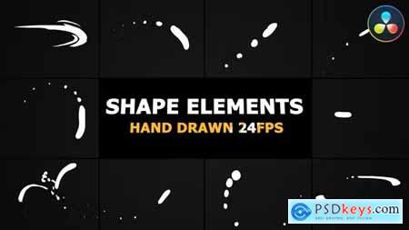 Shape Elements Pack DaVinci Resolve 37563584