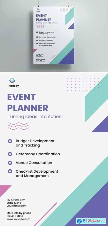 Event Planner Poster Template