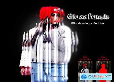 Glass Panels Photoshop Action 7194981