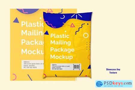 Polyethylene Mailer Package Mockup 7185637