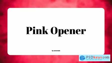 Pink. Modern Opener for Premiere 37638247
